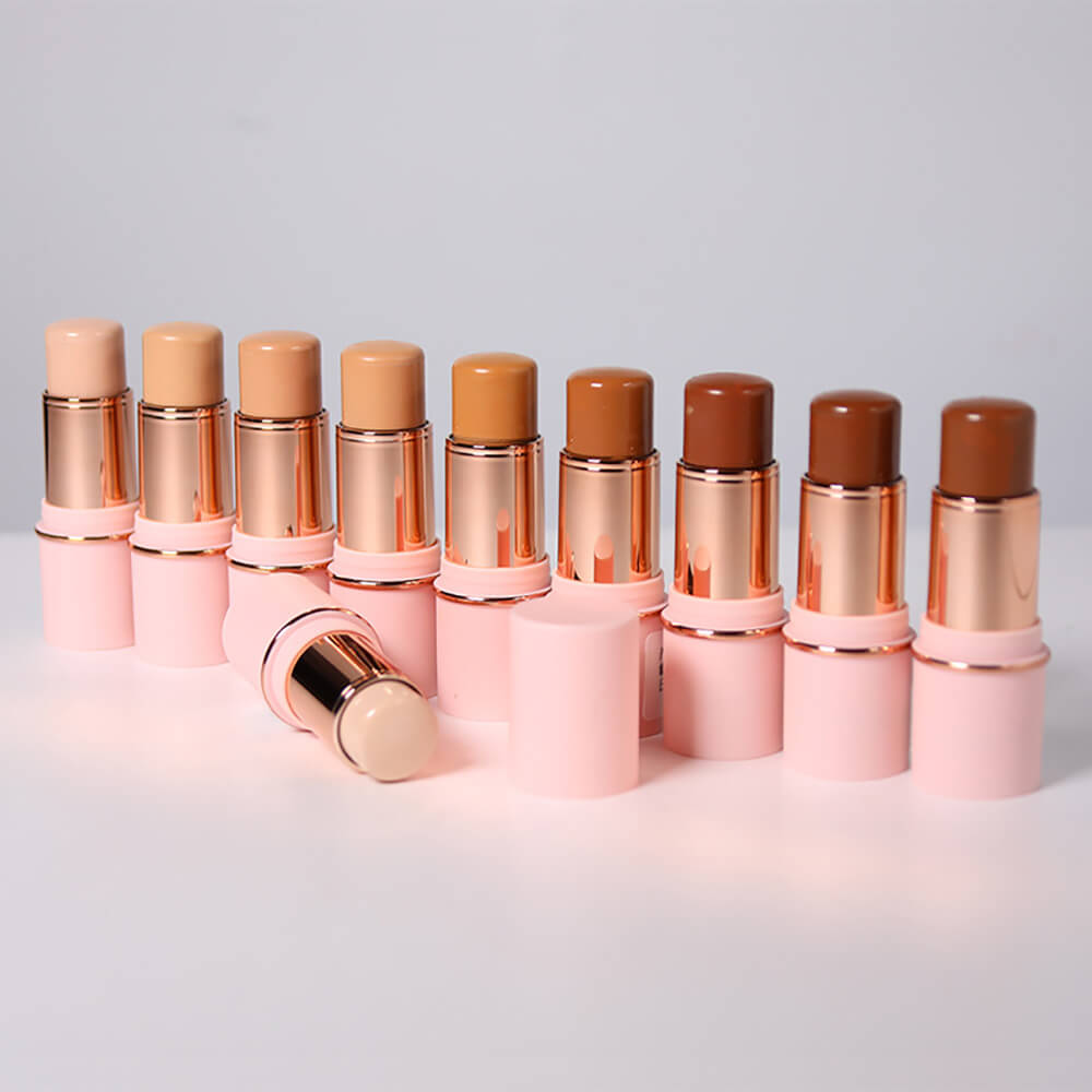 10 color concealer stick natural waterproof full coverage pink tube