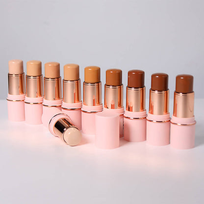 10 color concealer stick natural waterproof full coverage pink tube