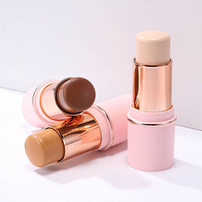 10 color concealer stick natural waterproof full coverage pink tube