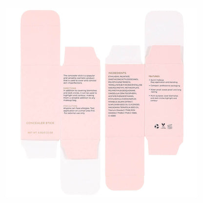 10 color concealer stick natural waterproof full coverage pink tube