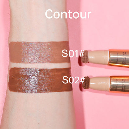 Enlumineur liquide 6 couleurs, baume scintillant, haute pigmentation