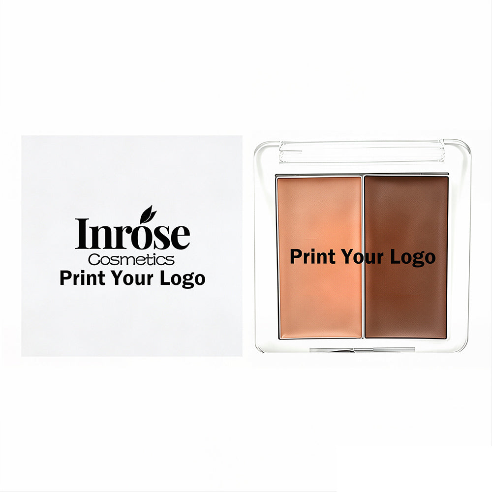 DIY Palette Contour & Blush & Highlighter Cream Matte Long-Lasting Waterproof