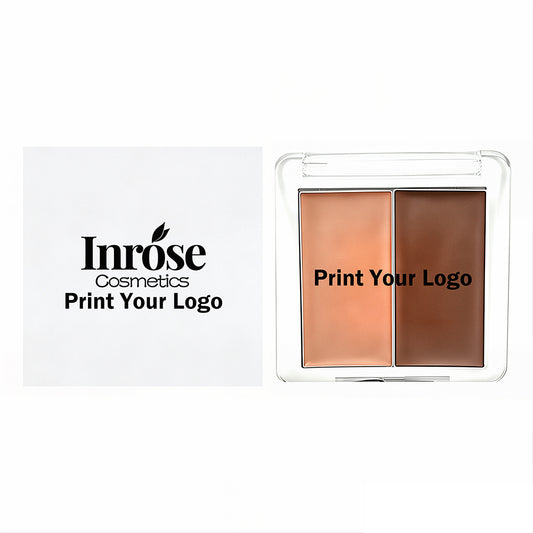 DIY Palette Contour & Blush & Highlighter Cream Matte Long-Lasting Waterproof