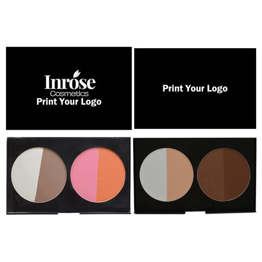 Poudre contour 5 couleurs, blush, bronzer, highlighter mat 