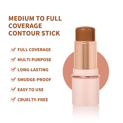 Stylo contouring 11 couleurs, résistant à la transpiration, pour un effet naturel et une longue tenue.