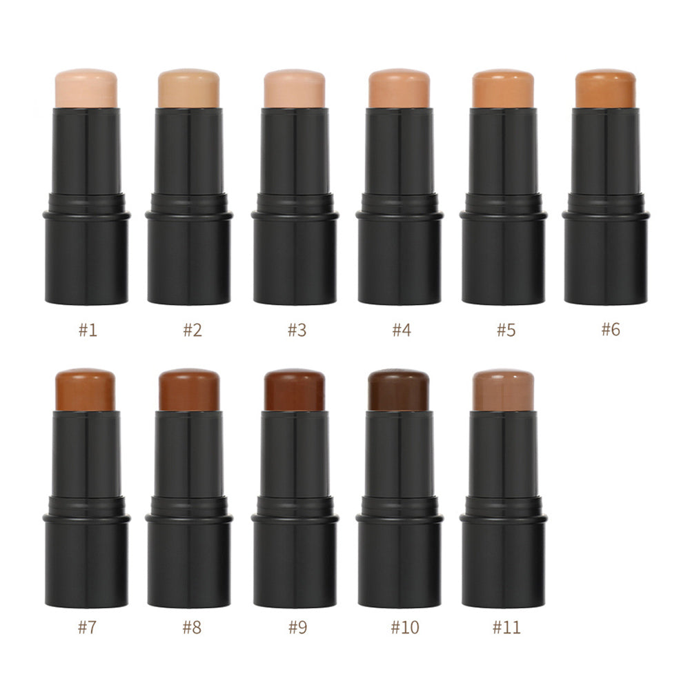 Stylo contouring 11 couleurs, ombre à paupières naturelle pour le nez, waterproof et non testé sur les animaux