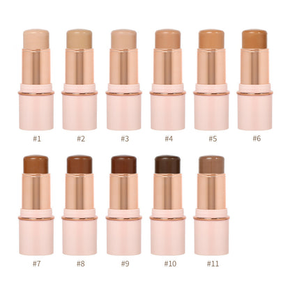 Stylo contouring 11 couleurs, résistant à la transpiration, pour un effet naturel et une longue tenue.