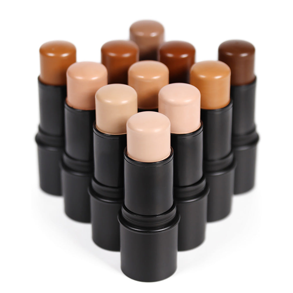 Stylo contouring 11 couleurs, ombre à paupières naturelle pour le nez, waterproof et non testé sur les animaux