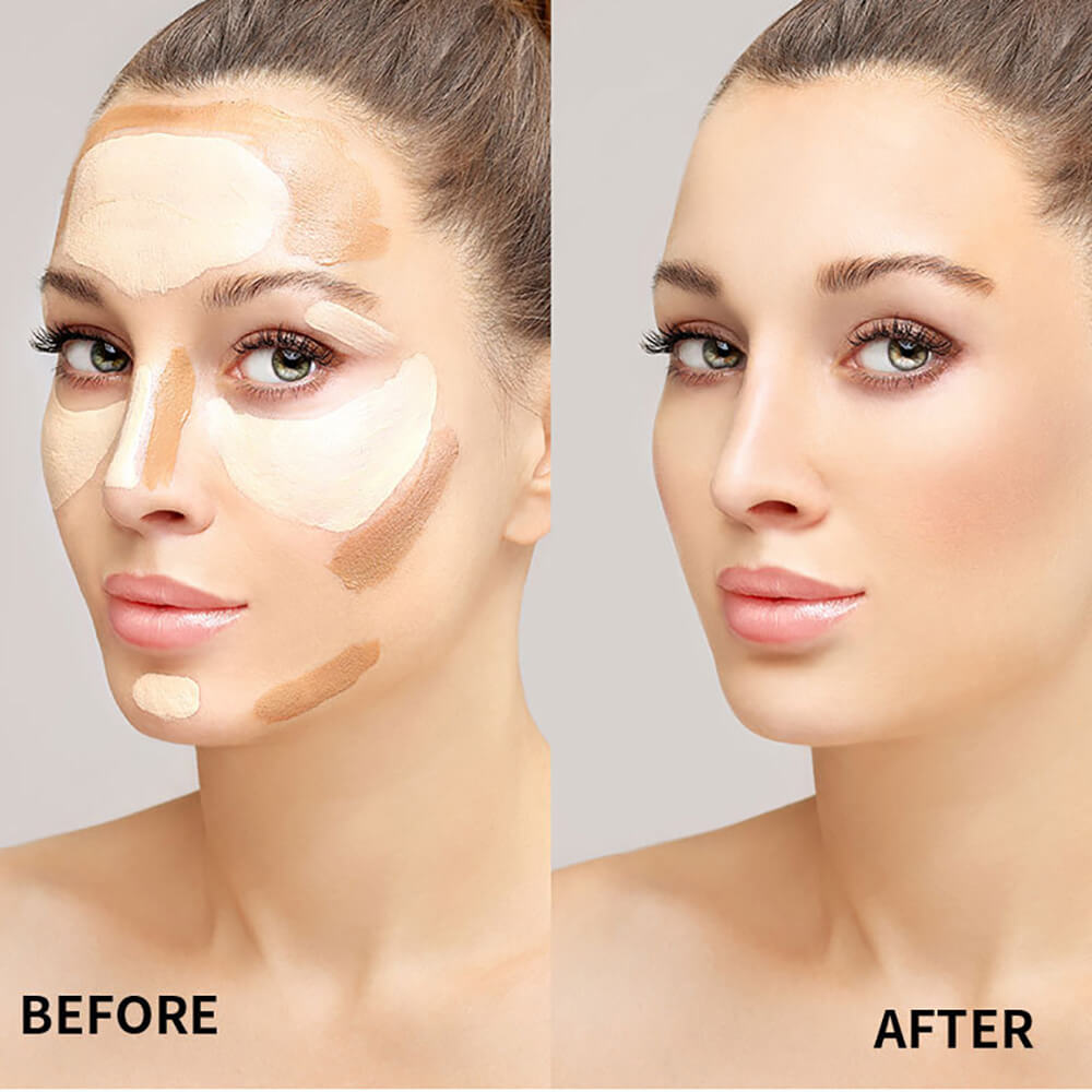 DIY Palette Contour & Blush & Highlighter Cream Matte Long-Lasting Waterproof