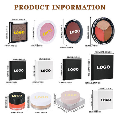 DIY Palette Contour & Blush & Highlighter Cream Matte Long-Lasting Waterproof