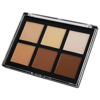 6 color contour palette face shadow concealer brighten private label