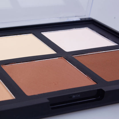 6 color contour palette face shadow concealer brighten private label