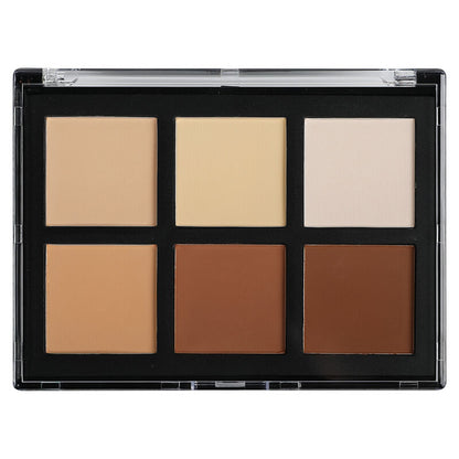 6 color contour palette face shadow concealer brighten private label