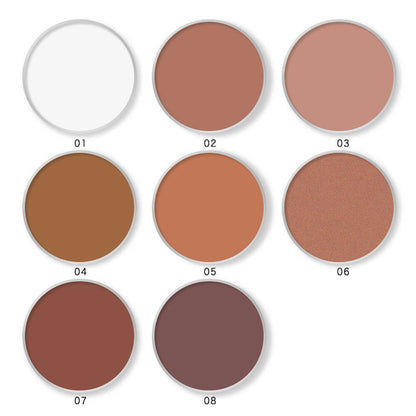 6 color contour palette face nose shadow long lasting private label
