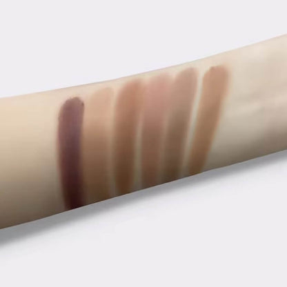 6 color contour palette face nose shadow long lasting private label