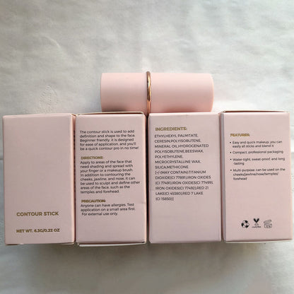 11 color contour stick sweat-proof natural nose shadow pen long lasting