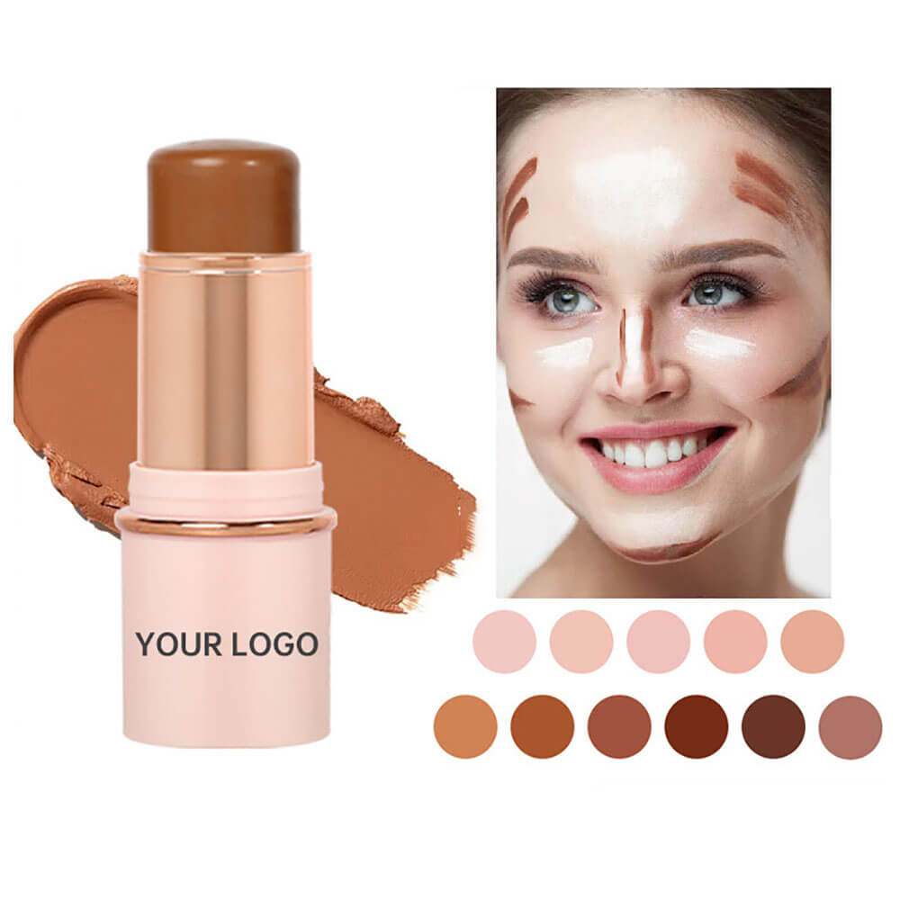 11 color contour stick sweat-proof natural nose shadow pen long lasting