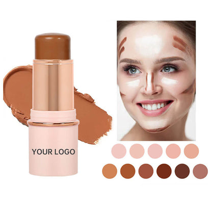 11 color contour stick sweat-proof natural nose shadow pen long lasting