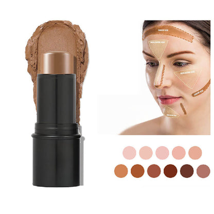 11 color contour stick natural nose shadow pen waterproof cruelty free