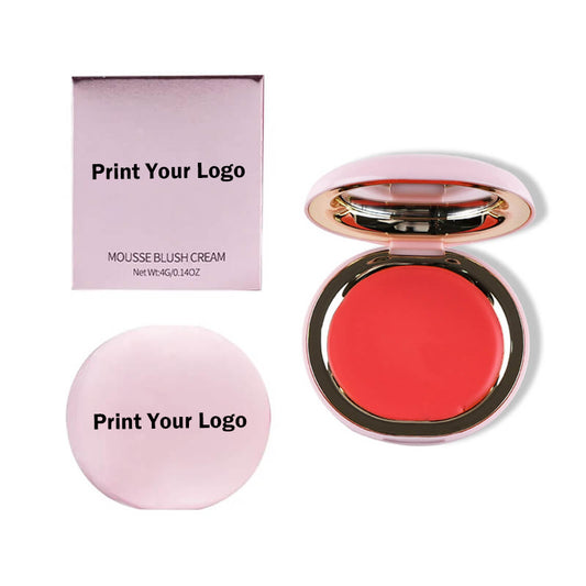 5 color cream blush cheek blusher lip mud nude high pigmented