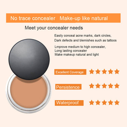 11 color cream concealer cover freckles acne marks dark circles foundation