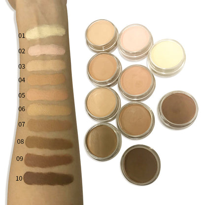 15 Color Cream Concealer Matte Full Coverage Long Lasting Vegan Private Label