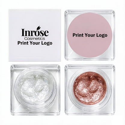 10-Color Cream Eyeshadow Shimmer Waterproof Long-Lasting High Pigmented