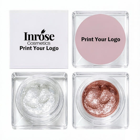 10-Color Cream Eyeshadow Shimmer Waterproof Long-Lasting High Pigmented