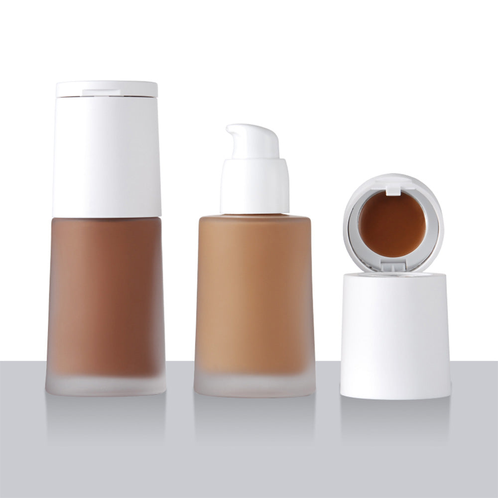 14-Color 2-in-1 Foundation & Concealer Full Coverage Makeup Primer High Pigment