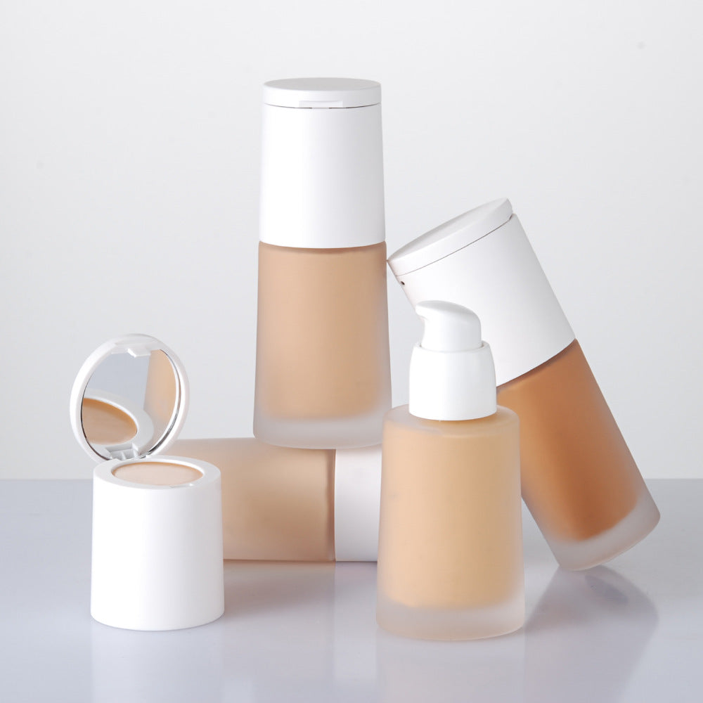 14-Color 2-in-1 Foundation & Concealer Full Coverage Makeup Primer High Pigment