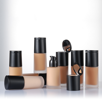 14-Color 2-in-1 Foundation & Concealer Full Coverage Moisturizing Primer High Pigment