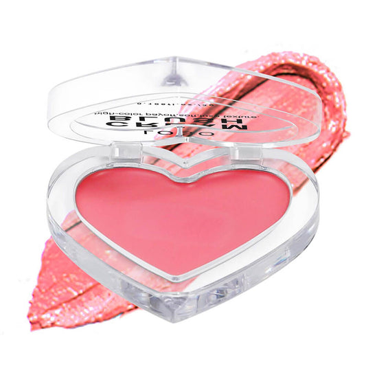 13-Color Cream Blush Palette Multi-Use Long-Lasting High-Pigment Blushes Vegan
