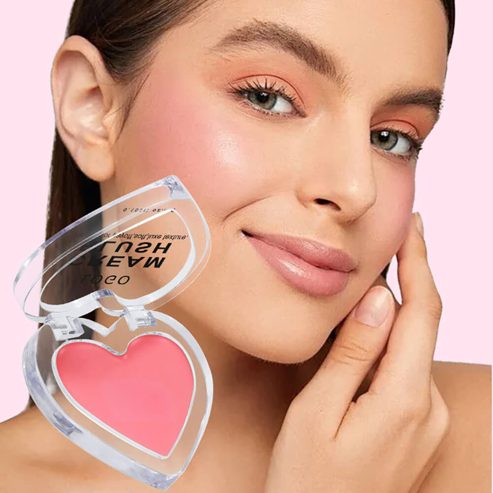 13-Color Cream Blush Palette Multi-Use Long-Lasting High-Pigment Blushes Vegan