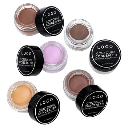 22-Shade Concealer Gel High Coverage Acne Marks Dark Circles Waterproof