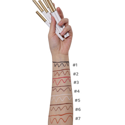 7 Color Automatic Eyeliner Pen Cream Long Lasting Waterproof Quick Dry No Smudge