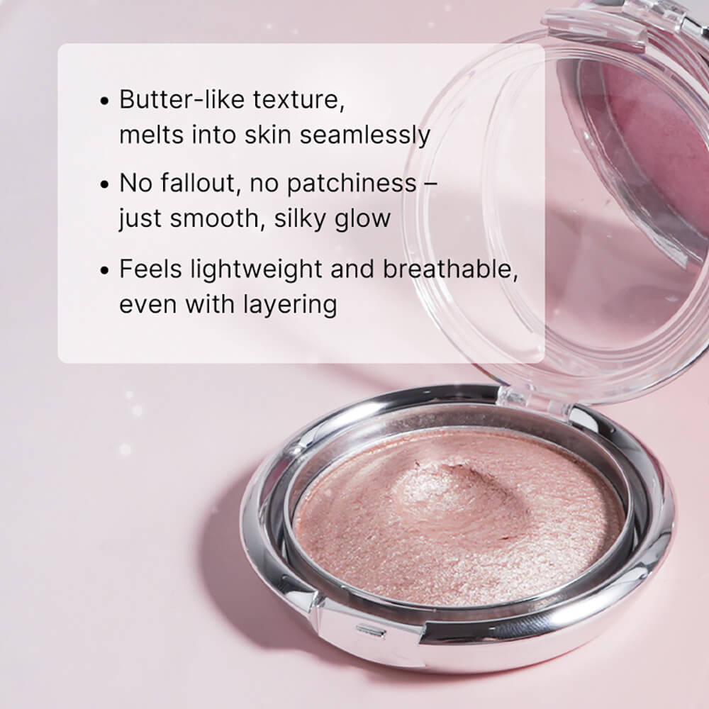 5-Color Cream Highlighter Contour Shimmer Natural Radiance Brighten Waterproof