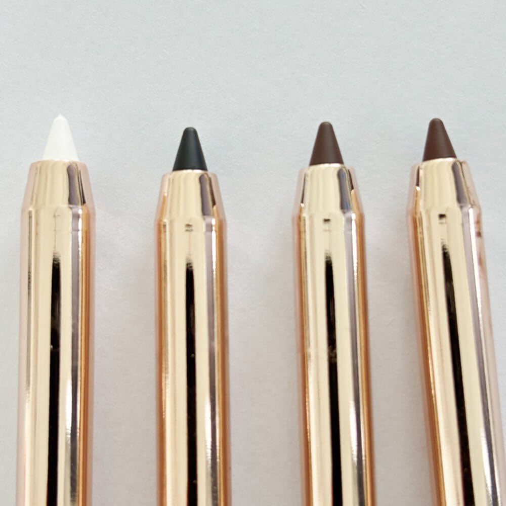 4 Color Matte Eyeliner Gel Sharpener Eye Line Pen Waterproof Long-Lasting