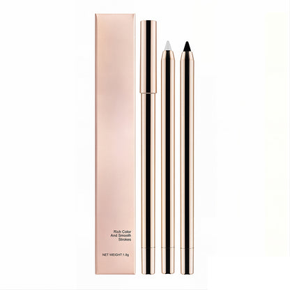 4 Color Matte Eyeliner Gel Sharpener Eye Line Pen Waterproof Long-Lasting
