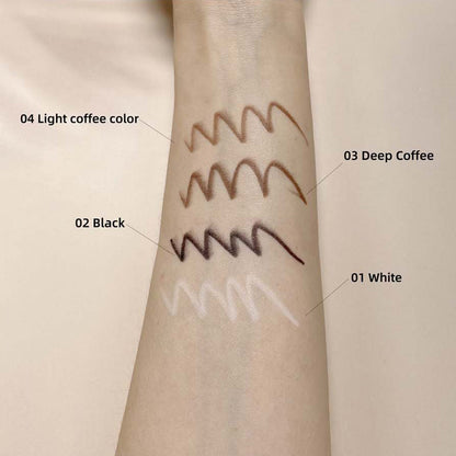 4 Color Matte Eyeliner Gel Sharpener Eye Line Pen Waterproof Long-Lasting