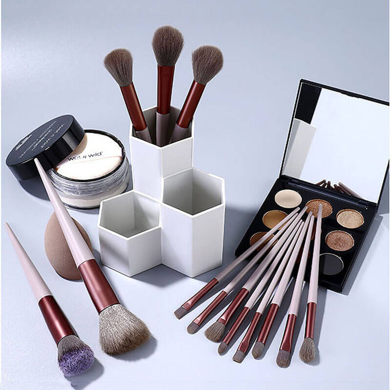 13 pcs makeup brush set beginner travel soft brushes portable