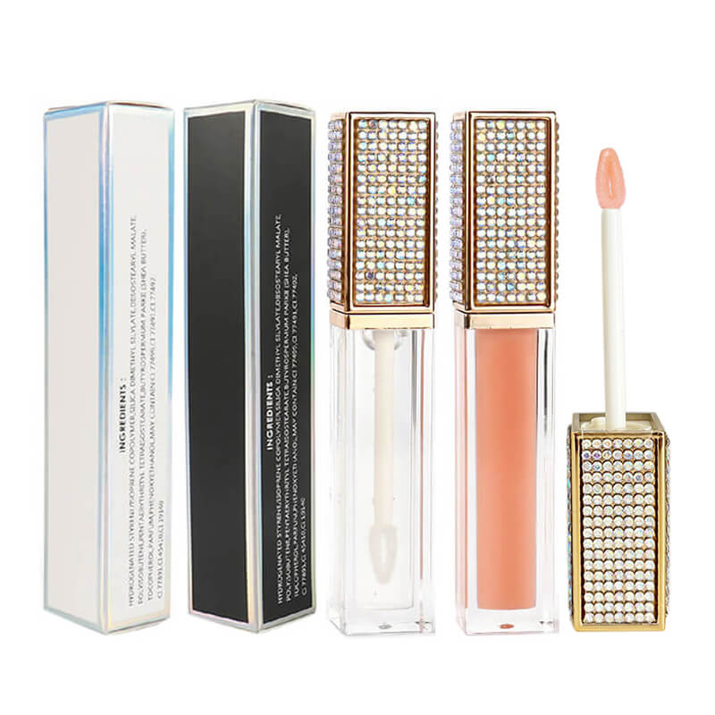 20 color nude lip gloss matte liquid lipstick long lasting waterproof diamond tube