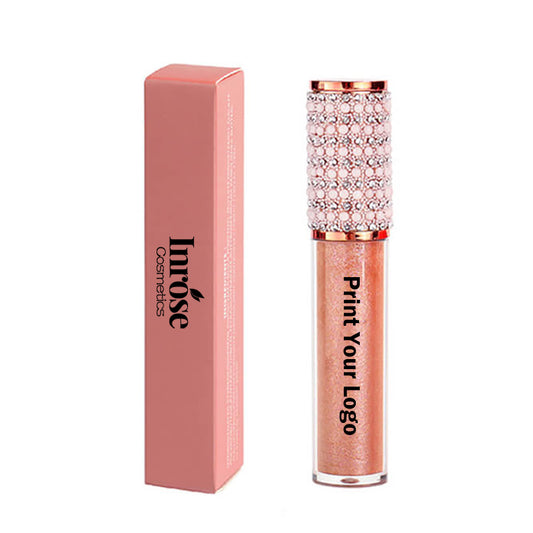 40 color liquid matte lipstick non-stick waterproof gold pearl tube (color 01-30)