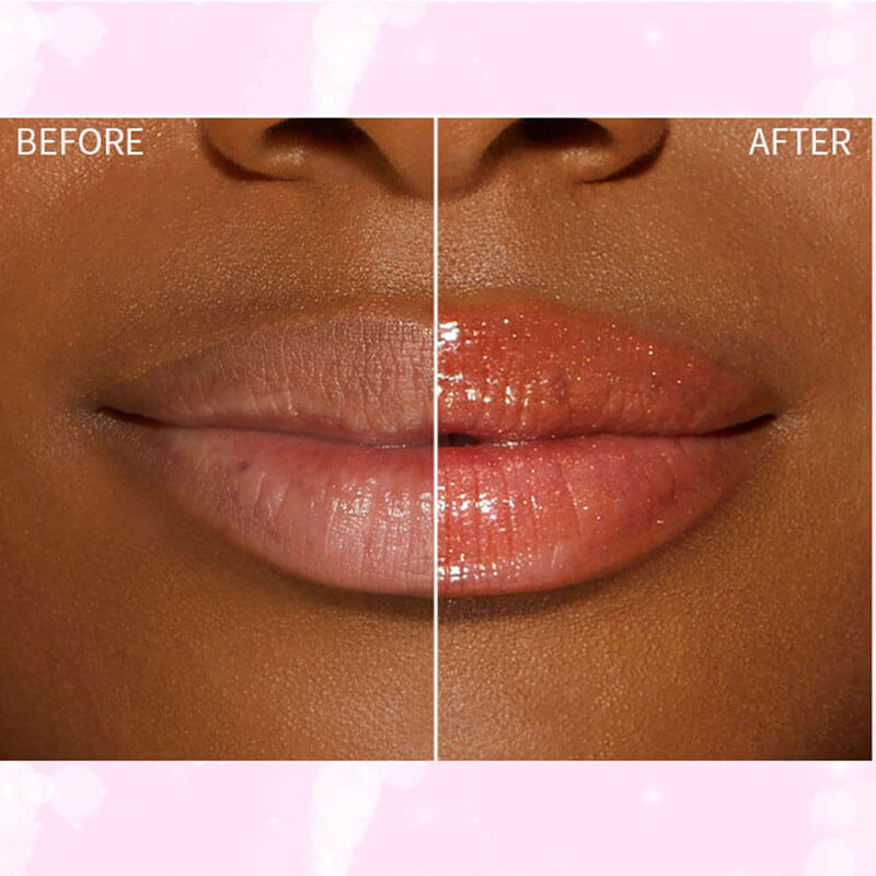 7 color lip gloss clear shimmer black moisturizing vegan diamond lipgloss