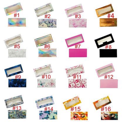 29 color eyelash packaging box storage cardboard gift box high quality