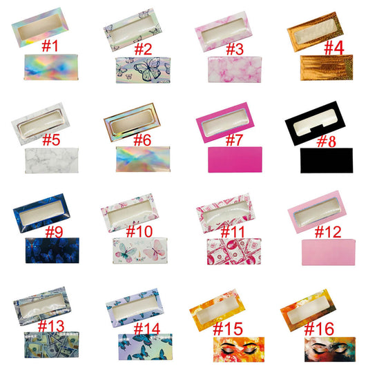 29 color eyelash packaging box storage cardboard gift box high quality