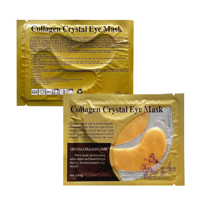 5 color eye mask patch collagen crystal reduce fine lines moisturizing