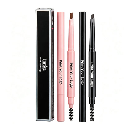 Crayon à sourcils 4 couleurs, teinture pour sourcils, waterproof, longue tenue, double embout