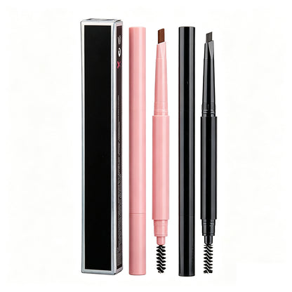 Crayon à sourcils 4 couleurs, teinture pour sourcils, waterproof, longue tenue, double embout