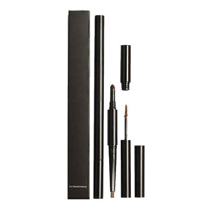 4 color 3 in 1 eyebrow pencil brow pen multi-function waterproof long lasting