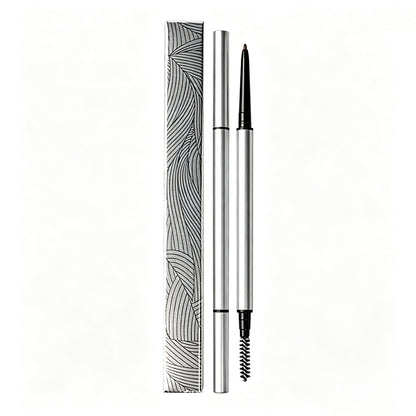 5 Color Eyebrow Pencil High Pigmented Silver Brow Pen Waterproof Private Label